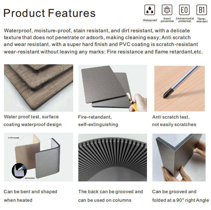Bamboo Charcoal wall panel features
